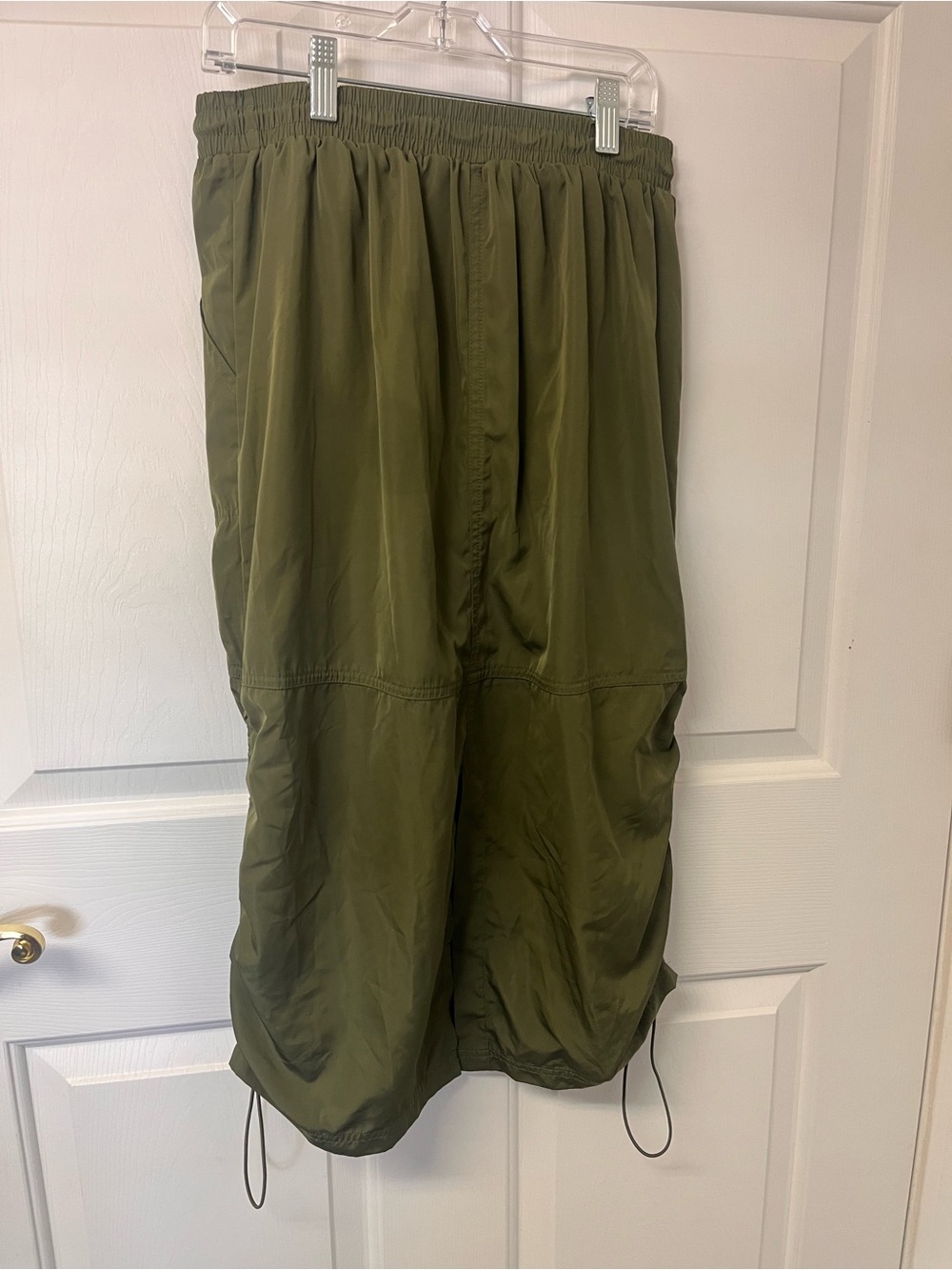 wild fable Olive Drawstring Maxi Skirt - Picture 2 of 3